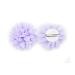 PrettyBoutique Girls Kids Women Chiffon Flower Hair Clip Alligator Clip Party Wedding (10cm Lilac)