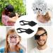 2pcs Adjustable 3D Eye Patch for Adults & Kids | Medical Eye Patches for Lazy Eye - Black Pirate Style - Buy Online on GoSupps.com