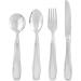 7 oz Weighted Eating Utensils by Celley - 4pc Stainless Steel Set for Parkinson's & Tremors - Old English Bead Design - Buy Online on GoSupps.com