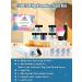 EBANKU 15PCS Blue Glitter Dip Powder Nail Starter Kit with Essential Tools for French Manicure DIY - Base/Top Coat, Activator, Brush Saver System - Buy Online on GoSupps.com