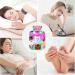Oarencol Colorful 2L Hot Water Bottle with Cover - Rainbow Stripes for Pain Relief & Cramps - International Shipping Available - Buy Online on GoSupps.com