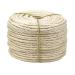 Natural Sisal Rope for Cat Scratching Post Tower Tree Replacement, Hemp Rope for Renew Repair, Recover or DIY Cat Scratcher White 4mm 164ft