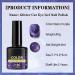 Gel Nail Polish Glitter Cat Eye Gel Nail Varnish Sparkly Purple UV/LED Soak-Off Gel Nail Varnish Highly Pigmented 9D Magnetic Nail Gel Shimmer Galaxy Nail Art Salon DIY Gifts - Buy Online on GoSupps.com