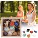 Natural Crystal Rough 7pc Chakra Stones and Crystals Healing Set Natural Raw Quartz Rough Rock Stones Crystal for Worry Anxiety Stress Relief - Buy Online on GoSupps.com