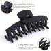 GLAMFIELDS Large Claw Clips 6 Pack for Thick & Thin Hair - Strong Hold, Non-Slip Matte Hair Clips in Pink, Black, Brown - 4.3 inch - Buy Online on GoSupps.com