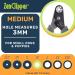 Zen Clipper Pet Nail Clippers for Dogs | Safe Easy & Quiet Stainless Steel Nail Care - Medium (3mm Hole) - Buy Online on GoSupps.com