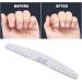 Nail File Set Professional Nail Buffer File Nail File Manicure Tools Washable Reusable 180/180 Grit Nail File Professional for Manicure Pedicure with Salon and DIY Nail Art - Buy Online on GoSupps.com