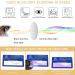 DUCO Blue Light Filter Glasses for Men & Women - Super Light Anti-Fatigue Computer Glasses with UV Protection | Style 2144 Gray - Buy Online on GoSupps.com