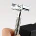 Weishi Chrome Long Handle Butterfly Open Double Edge Safety Razor - Reusable Razor - Buy Online on GoSupps.com