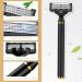 Unaone Razors for Men - Premium Black Shaving Razors with 2 Blade Refills & Ergonomic Handle - Shop Internationally - Buy Online on GoSupps.com