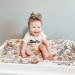 iEvolve Ultra Soft Minky Dots Changing Pad Cover Set for Baby Boys Girls - Green Leaf & Flora Pack of 2 - Buy Online on GoSupps.com