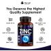 365 High Strength Zinc 50mg Tablets - Immune Function Support & Healthy Hair, Nails, Skin & Bones - UK Made (6 Month Supply) - Buy Online on GoSupps.com