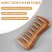 Berichw Wide Tooth Hair Comb - Natural Wood Comb for Curly Hair - No Static Sandalwood Hair Pick Wooden Comb for Detangling - Buy Online on GoSupps.com