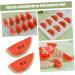 Alipis 4pcs Simulated Watermelon Slices Ornament Realistic Fruit Teaching Aid Pendant Student Fake Fruit Picture 1 5.30X2.50X2.50CM - Buy Online on GoSupps.com