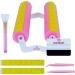 OMPERIO Cup Cradle: Foam Cup Holder & Squeegee for Vinyl Decals - White-Pink (Fully Assembled) - Buy Online on GoSupps.com