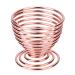 Rose Gold Makeup Puff Holder Gourd Shape Sponge Brush Egg Stand Bracket Durable and Nice