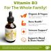 GreenPeach Liquid Vegan Organic Vitamin D 400 to 2000 IU - D3 Drops for Toddler Kids Baby & Infants Vitamin D Baby Drops Natural 60 Servings - Buy Online on GoSupps.com