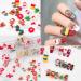 Christmas Nail Charms 3 Boxes Cute Snowman Santa Claus Xmas Tree Elk Bells 3D Christmas Nail Art Charms Flower Heart Bow Nail Rhinestones Pearls Caviar Beads Nail Studs with Tweezer & Picker Pen - Buy Online on GoSupps.com