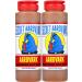 Secret Aardvark Hot Sauce - Habanero Hot Sauce, Habanero Peppers & Roasted Tomatoes, Medium Spiced Hot Sauce, Non-GMO, Low Sugar, Low Carb Hot Sauce & Marinade - Hot Habanero Sauce, 8 oz (2 pack) 8 Fl Oz (Pack of 2)