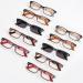 LUR Reading Glasses 10 Pack for Men & Women | Spring Hinges Readers & Sunglasses +2.50 | Stylish Multi-Color Mix - R055 - Buy Online on GoSupps.com
