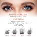 Gerbera-D-12mm WineRozi Lash Extension Clusters - 48 Lightweight Handmade Wispy Individual Lashes - D Curl False Eyelashes - 12mm - 48 Pcs - Buy Online on GoSupps.com