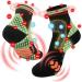 Far Infrared Titanium Ion Ankle Compression Socks for Men and Women - 5 Pairs Medium - Buy Online on GoSupps.com