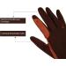 ONNAS 100% Genuine Goatnappa Leather Equestrian Riding Gloves - Anti-Slip & Breathable for Men and Women - Brown Goat Leather - Buy Online on GoSupps.com