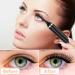 Heated Eyelash Curler Heated Lash Curler with Eyelash Comb Electric Eyelash Curler with USB Rechargeable 4 Heating Modes Anti-Scald Lash Curling Tool with LED Display Gift for Women Black - Buy Online on GoSupps.com