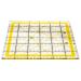 Suwimut Set of 6 Acrylic Quilting Ruler - Transparent Square Quilter Ruler for Fabric Cutting and Sewing - Ironing Ruler with Double Colored Grid Lines - Buy Online on GoSupps.com