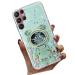 Tivenfezk Nadoli for Samsung Galaxy S23 Ultra Treisand B r Astronaut Hidden Stand Shell cartoon glitter astronaut stand soft silicone bling cell phone case transparent protective cover samsung galaxy s23 ultra green