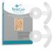 NewGel+ Advanced Silicone Scar Treatment Sheets for breast reconstruction surgery anchor scars 2 Breast Anchors and 2 Areola Circles (4-Count) - CLEAR