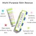 Spots & Stripes - Teenage Spot Treatment Boys 100% Natural Skincare Multi-Purpose Spot Zapper Lip Balm and Skin Rescue for Tweens in One Genius Stick with Niaouli Coconut and Myrrh (15g) - Buy Online on GoSupps.com
