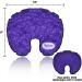 MyCare Face Mask with Washable Cover - Hot Cold Compress Therapy for Natural Relief from Migraine, Tension, Stress, Sinus Headache - Purple - Buy Online on GoSupps.com