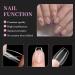 Venares 500 Pack Extra Short Soft Gel Artificial Nail Tips Set - 12 Sizes Pre-Polished Coffin Nail Tips with Glue for Gelails - XS Short Coffee - Buy Online on GoSupps.com
