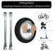 12 1/2 x 2 1/4 Children's Bike Tire & 12 Hose with Stainless Steel Valve - A-1051 Compatible | International Shipping Available - Buy Online on GoSupps.com