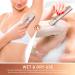 Electric Bikini Trimer Shaver for Women - 2 in 1 IPX7 Waterproof Hair Removal Kit - Rechargeable Facial and Body Hair Remover (Rose Gold) - Buy Online on GoSupps.com