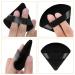 Sibba 6-Piece Sponge Makeup Set - Foundation, Concealer, and Setting Sponges for Face and Body - Velour Beauty Tools in Black/White - Buy Online on GoSupps.com