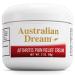 Australian Dream Arthritis Pain Relief Cream - Soothing & Non-Greasy - Powerful Topical Arthritis Pain Relief - Good for Muscle Aches or Joints - 2 oz Jar 2 Ounce (Pack of 1)