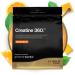 Protein Works | Creatine 360 GOLD Innovation Monohydrate de Cr atine CoQ10 Aquamin Vitamines D3 & B6 Magn sium Focus & Clart Mentale Soutien Cellulaire Orange & Mangue 60 Portions 300g Orange & Mangue 60 Shakes (300g)