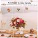Handmade Scented Candles for Home & Wedding | Pink Tinplate Candle Decor - 8.50x8.50x3.60CM - Buy Online on GoSupps.com