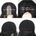 Atayou Long Black Wig for Women | 24-Inch Lace Front Heat-Resistant Wig with Small Pointed Middle Part - Buy Online on GoSupps.com