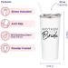 SassyCups Mother of the Bride Tumbler | Vacuum Insulated Stainless Steel | Bridal Party Gift | Engagement Announcement | 22oz (White) - Buy Online on GoSupps.com