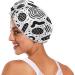 Buy Black Graffiti White Hair Towel 2 Pack - Super Absorbent Quick Dry Hair Turbans for Women & Girls - Buy Online on GoSupps.com