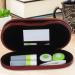 Healvian Double Glasses Case - 2 in 1 Portable Dual-Sided Contact Lens Container with Mirror & Tweezer | Red - Buy Online on GoSupps.com