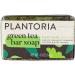 Plantoria Green Tea Natural Soap Bar | Anti Aging Plant Based Pure Body Soap | Antioxidant Rich Soap for Men & Women With Green Tea  Pea Flower  Olive Leaf  Coconut  Witch Hazel