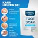 Pedicure Quality Foot Soak with Tea Tree Oil & Epsom Salt | Helps Treat Nail Fungus Athletes Foot | Anti Fungal Nail Treatment | Foot Moisturiser & Deodorizer Feet Soak | Exfoliating Foot Soak - Buy Online on GoSupps.com