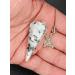 Moonstone Crystal Pendulum - Divination Dowsing and Spiritual Healing Tool with Healing Energy White Rainbow Gemstone White Rainbow Moonstone - Buy Online on GoSupps.com