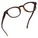 Readerest Round Blue Light Blocking Reading Glasses (Tortoise 3.25 Magnification) - Computer Glasses for Men and Women Fashionable Anti Eyestrain and Anti-Glare with UV Protection.