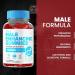 Nutravia Male Enhancing Supplement Gummies - Stamina Test Boost Gummy for Men with Horny Goat Weed Tribulus Maca Root Boost Energy - 60 Gummies - Buy Online on GoSupps.com