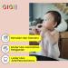 Gigi Kids Baby Butterfly Bite Rings Set - 100% BPA-Free Silicone & Beech Wood Teething Toys for 3 Months + - Pink Yellow & Dark Pink - Buy Online on GoSupps.com